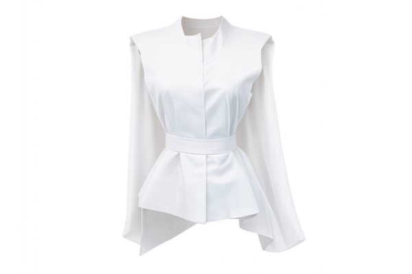 Home Blusa con capa blanca, Borrón y Cuenta Nueva