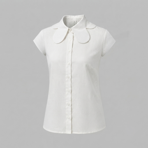 blusa laura cuello flor